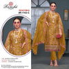 Ramsha R 1163 NX Organza Embroidery Pakistani Suits Wholesale Price In Surat
